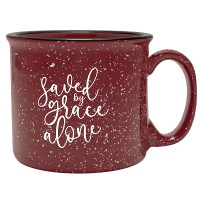 Saved By Grace Alone Camp Mug
