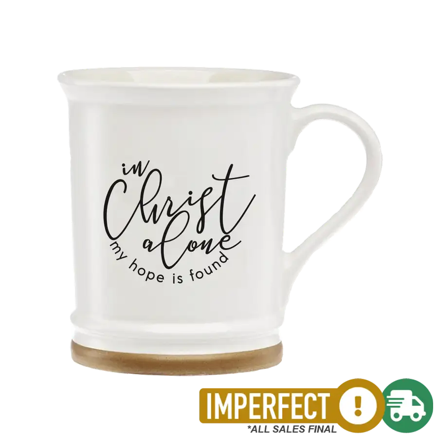 Christ Alone Mug Imperfection