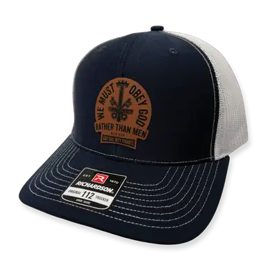 We Must Obey God Trucker Hat