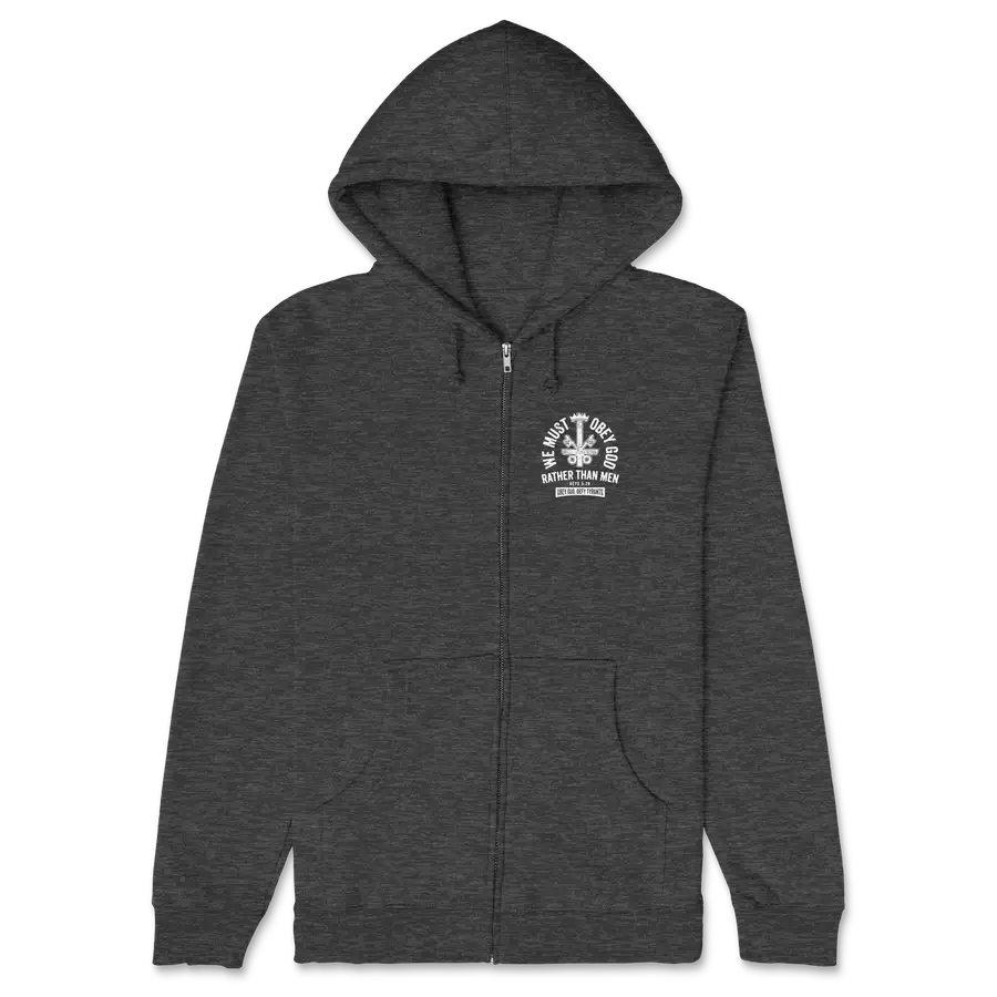Obey God Zipper Hoodie