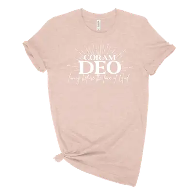 Coram Deo Sun Burst Quick Ship Tee