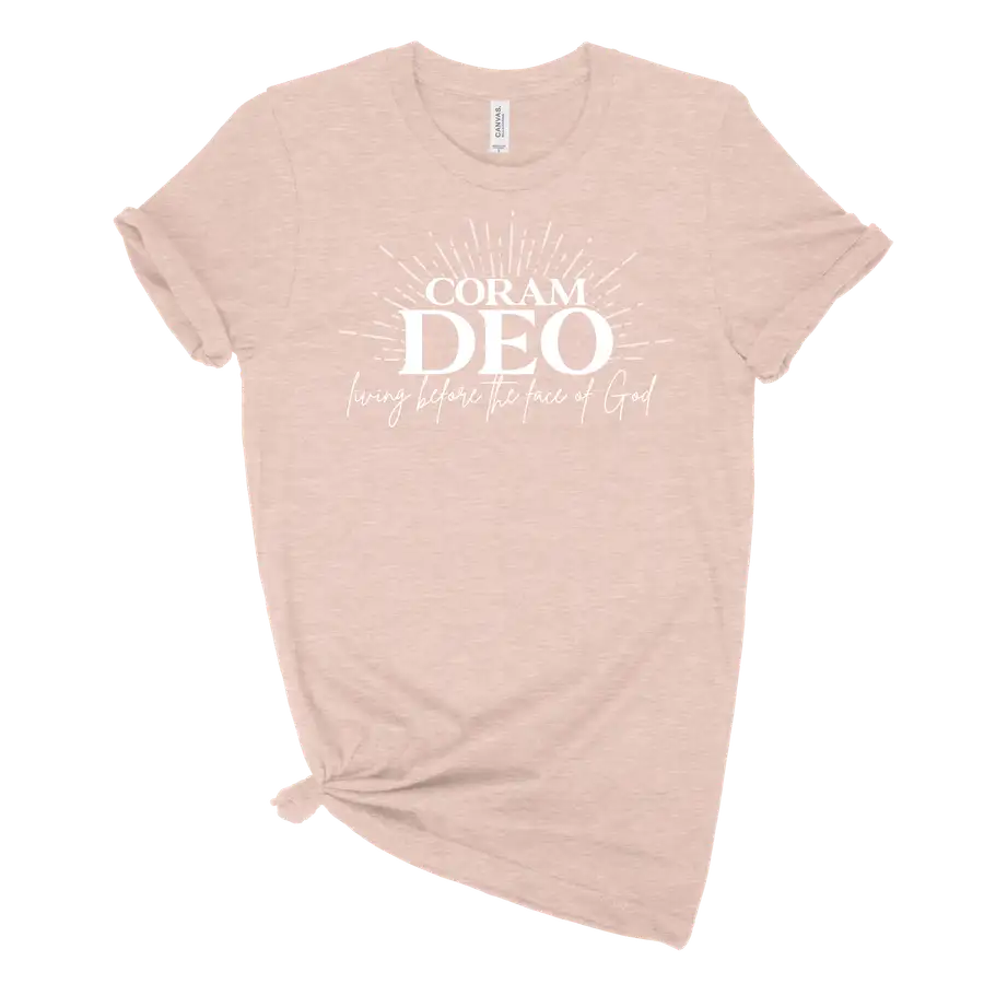 Coram Deo Sun Burst Quick Ship Tee