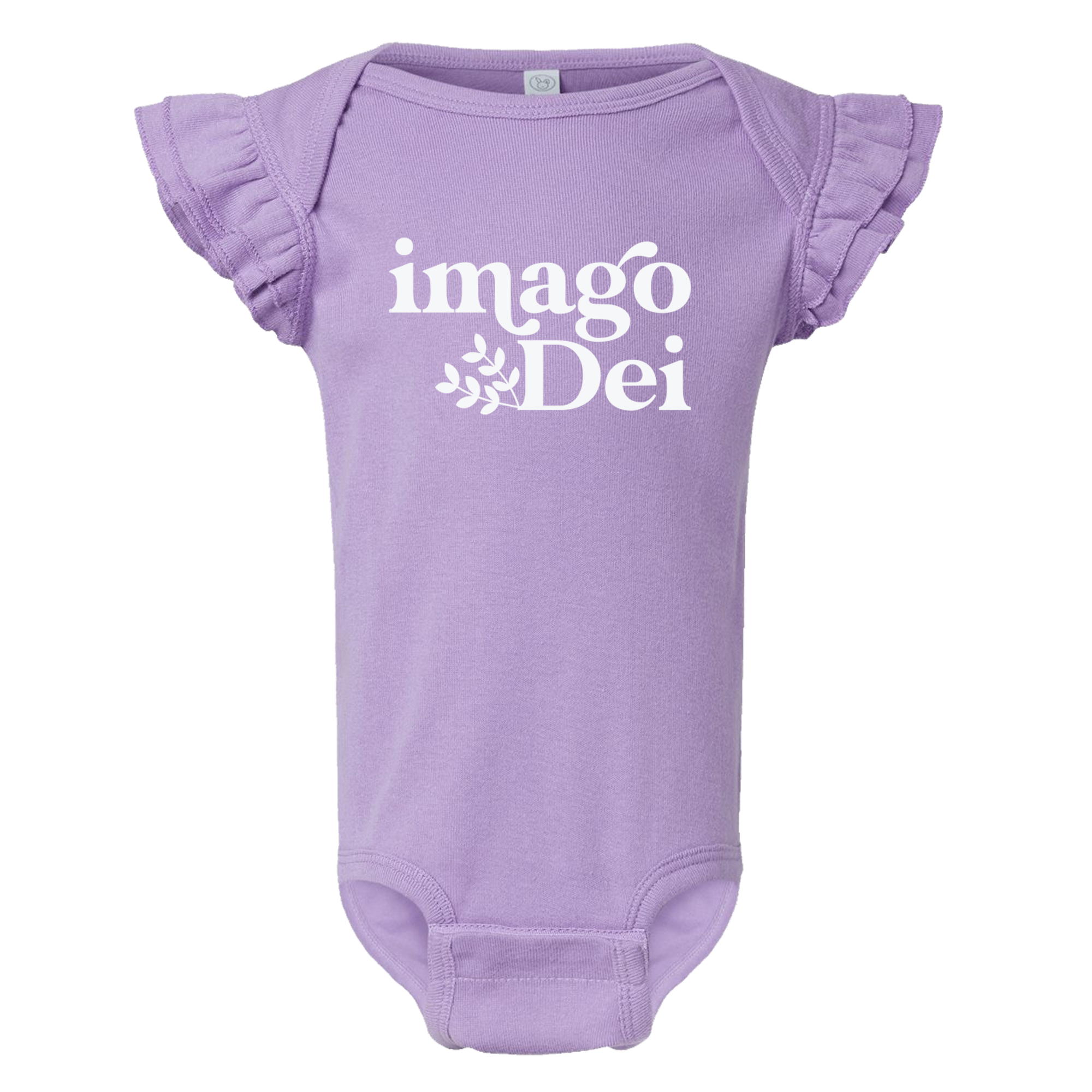 Imago Dei Ruffled Onesie