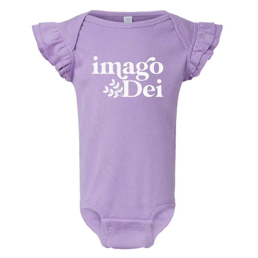 Imago Dei Ruffled Onesie
