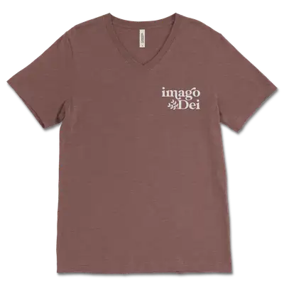 Imago Dei Left Chest V‐Neck Tee