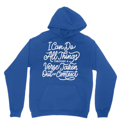 I Can Do All Through A Verse Hoodie