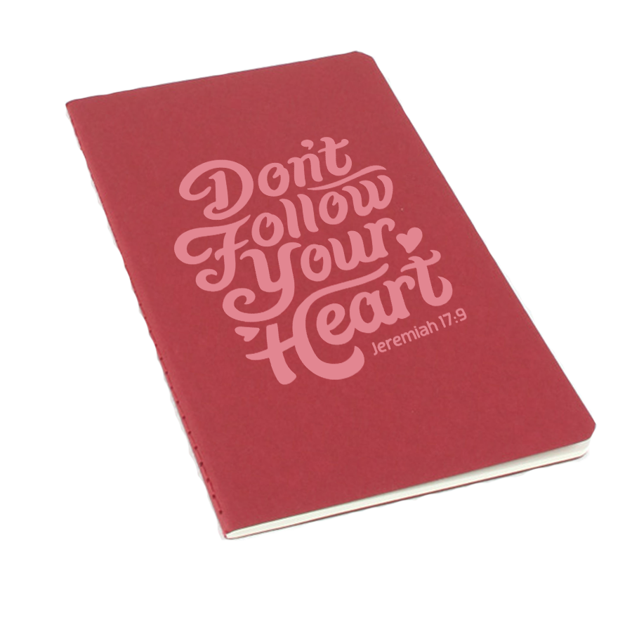 Don't Follow Your Heart Laser Etched Moleskine Journal