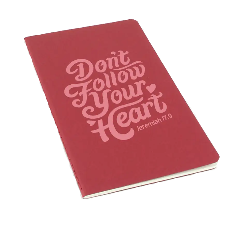 Don't Follow Your Heart Laser Etched Moleskine Journal