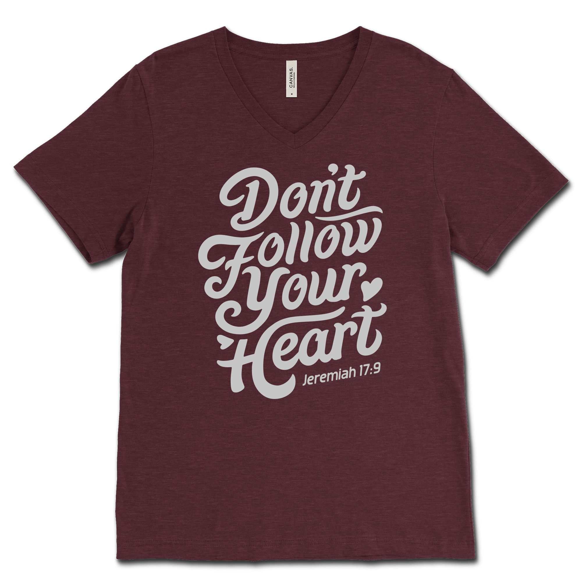 Don't Follow Your Heart V‐Neck Tee