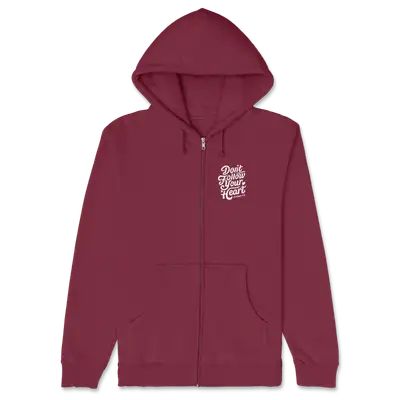 Don't Follow Your Heart Zipper Hoodie
