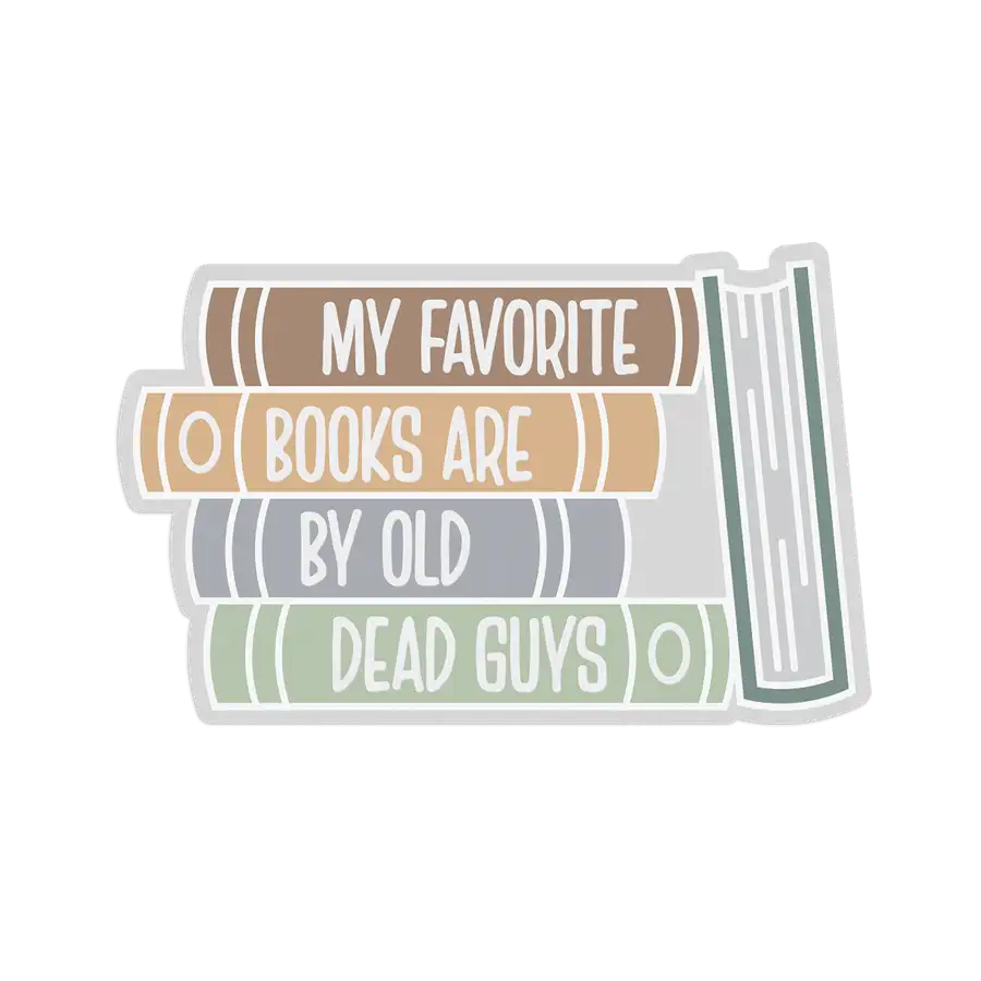 My Favorite Books Sticker #2