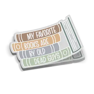 My Favorite Books Sticker