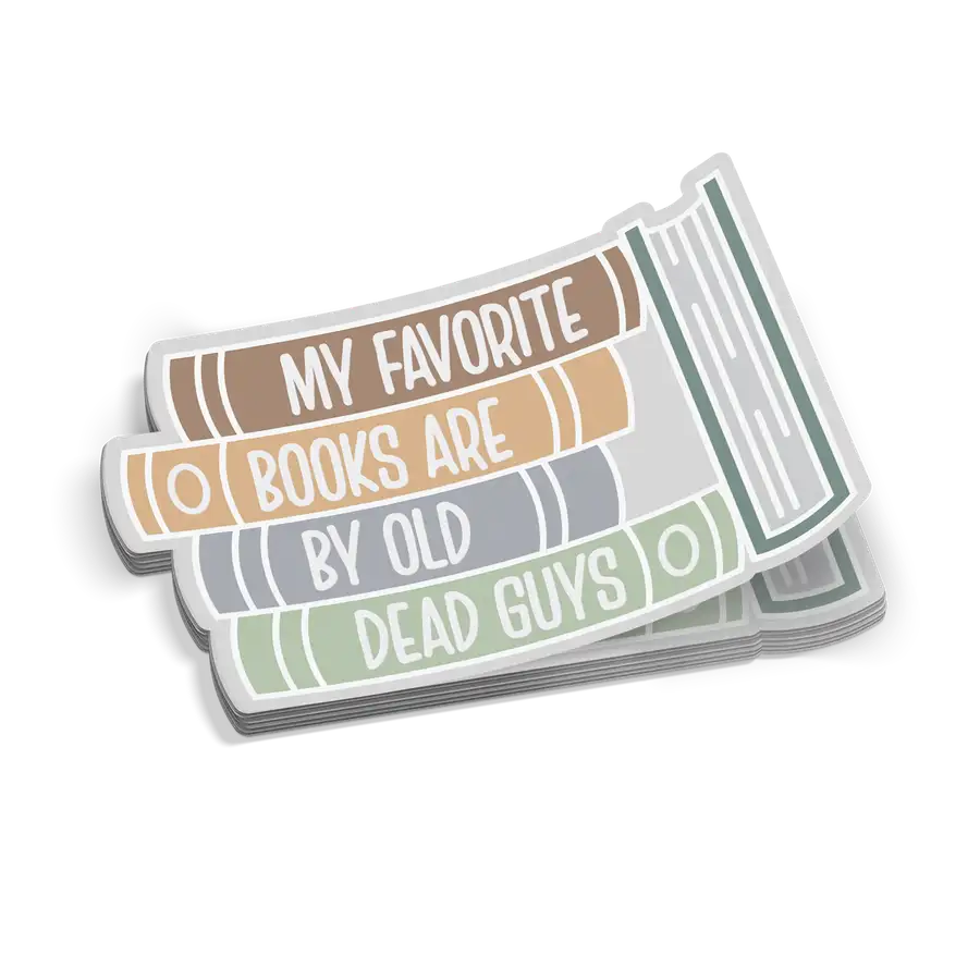 My Favorite Books Sticker