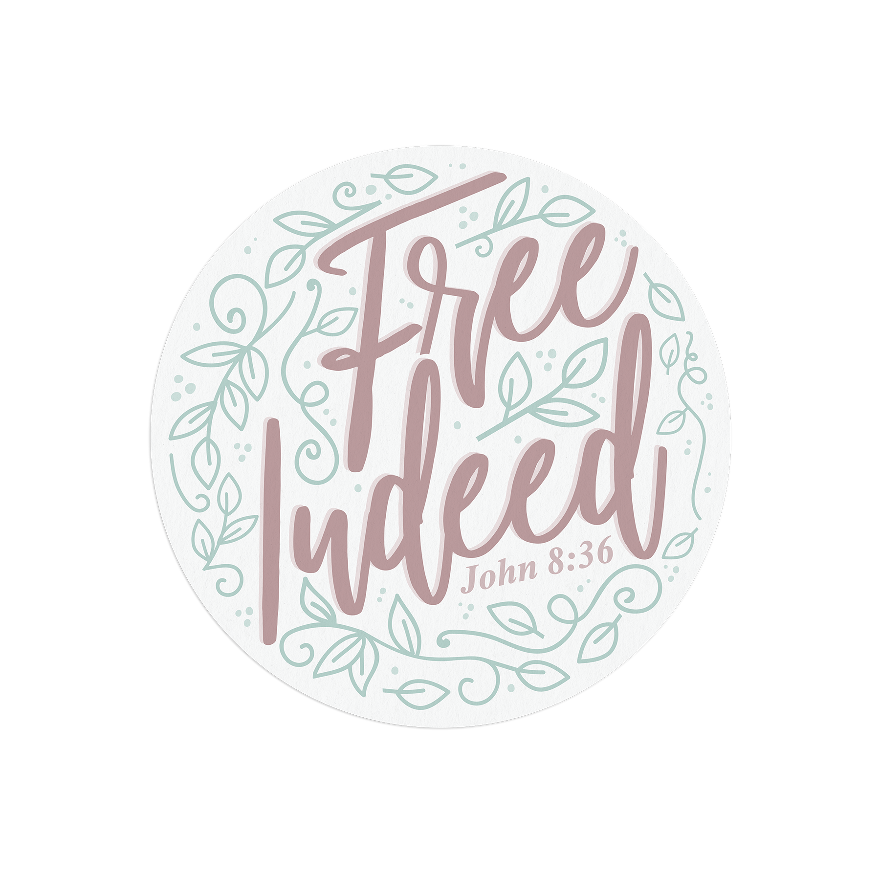 Sticker Code Indeed Free Indeed Sticker | Missional Wear