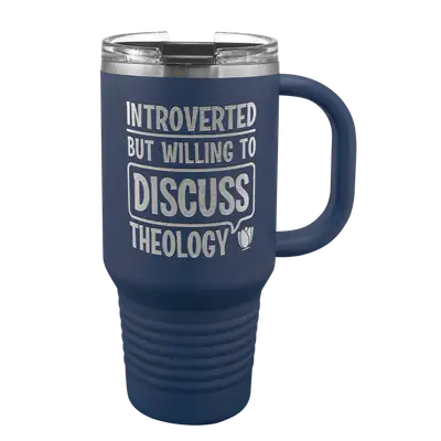Introverted 32 oz Insulated Travel Tumbler