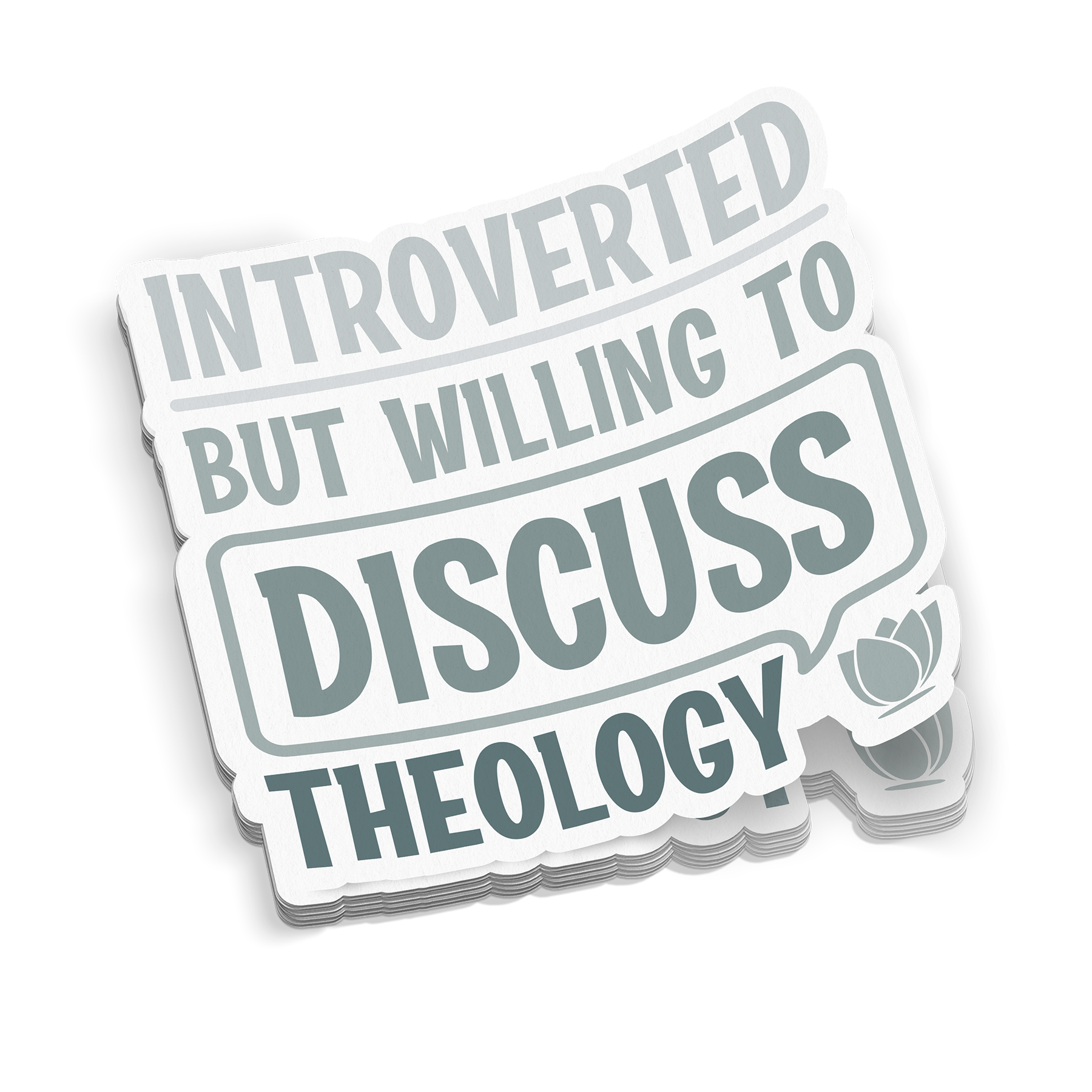 Introverted Sticker