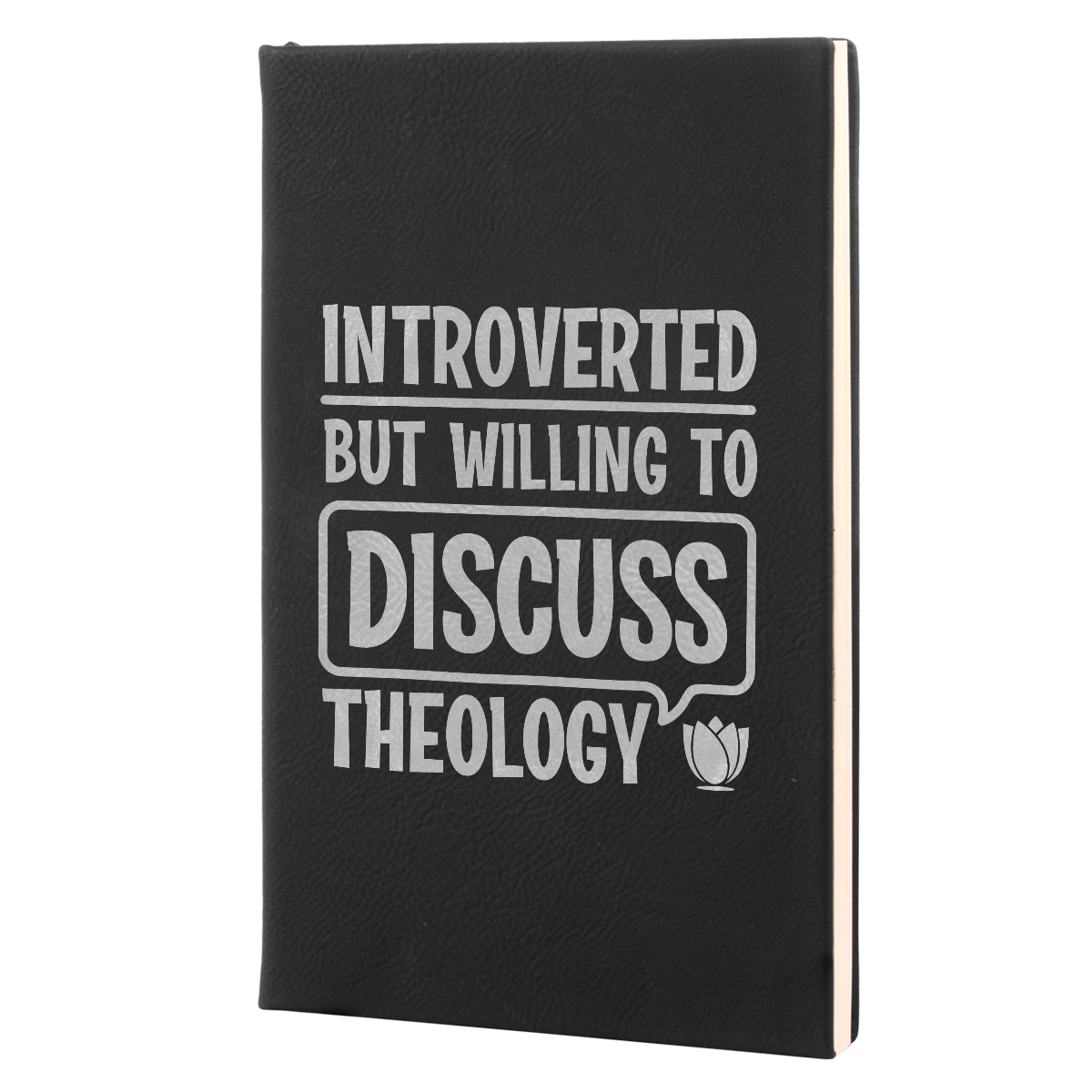 Introverted Leatherette Hardcover Journal