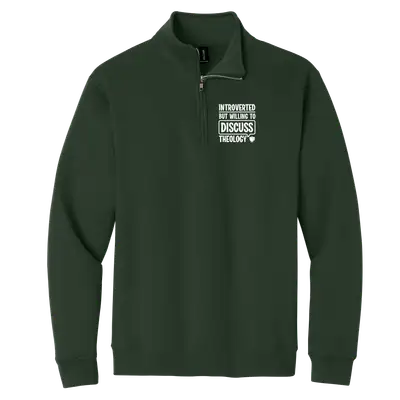 Willing To Discuss Theology Quarter Zip