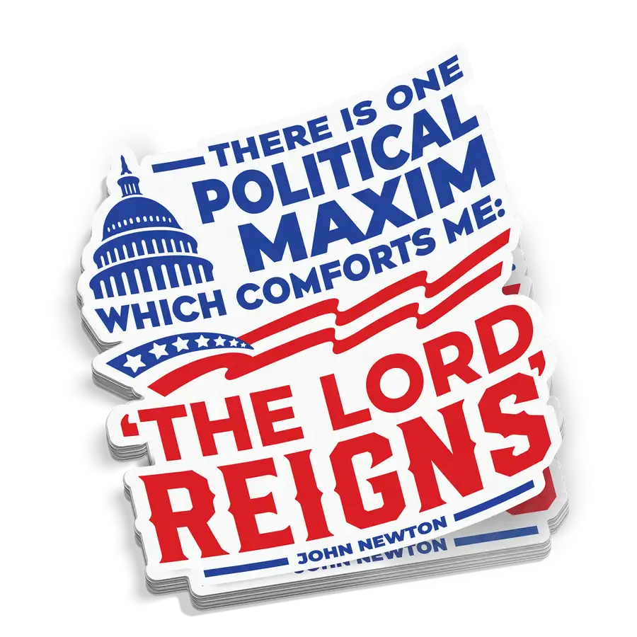 The Lord Reigns Sticker