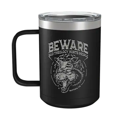Beware 15oz Insulated Camp Mug