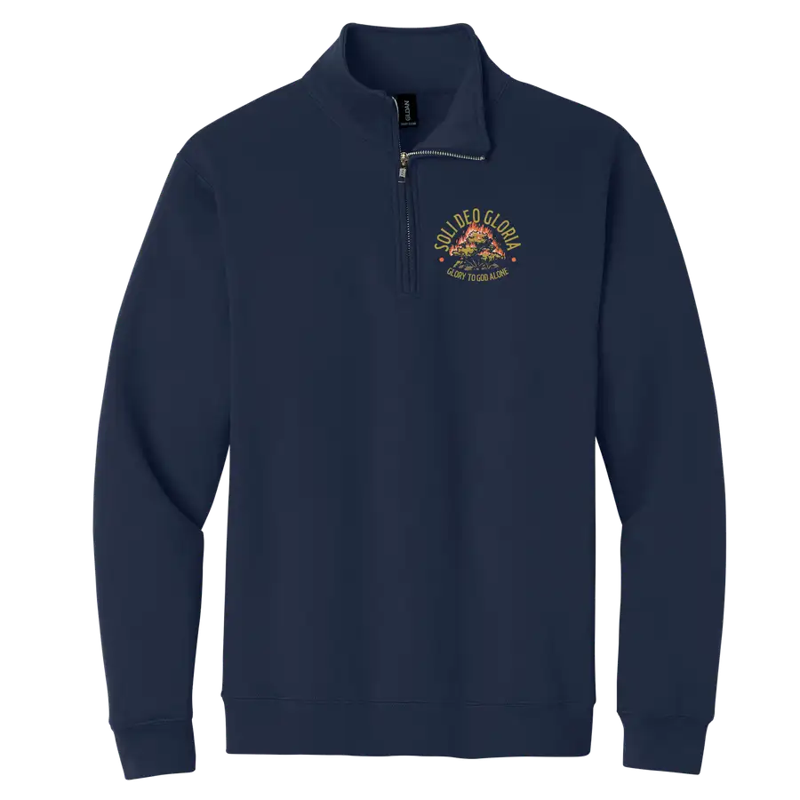 Burning Bush SDG Quarter Zip