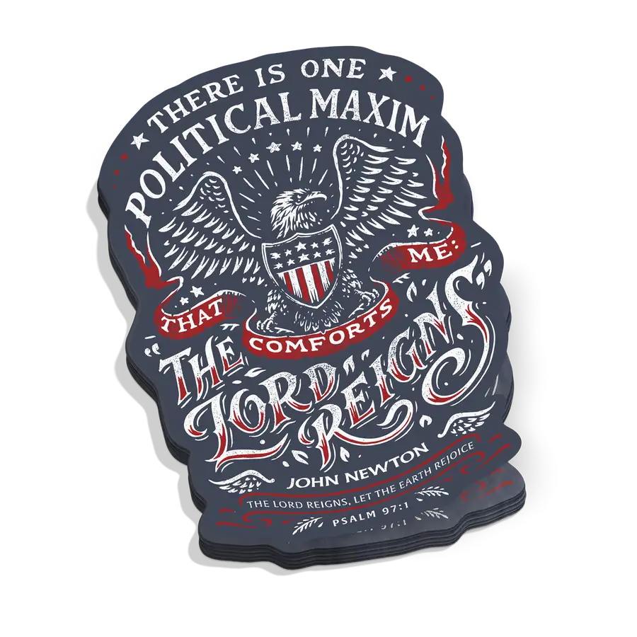 The Lord Reigns 250 Edition Sticker #2