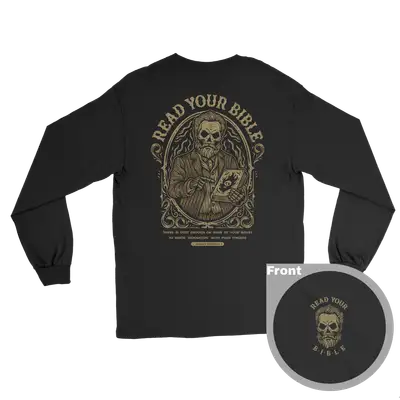 Read Your Bible Spurgeon Long Sleeve Tee