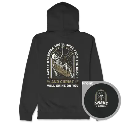 Awake O Sleeper Zipper Hoodie