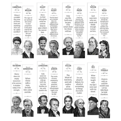 Missions and Martyrs Quotes Bookmark Set
