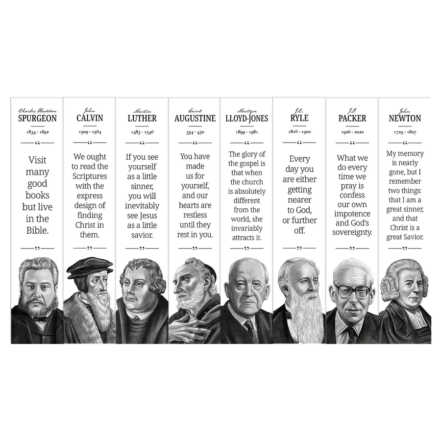 Portrait Theologian Quotes Bookmark Set #2