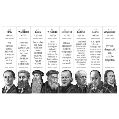 Portrait Theologian Quotes Bookmark Set #3