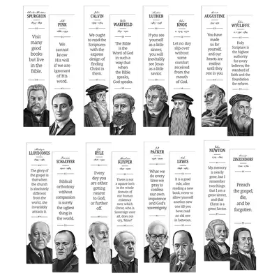 Portrait Theologian Quotes Bookmark Set