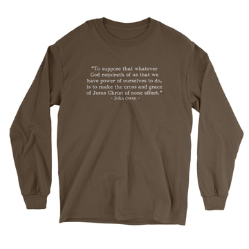 What God Requireth Owen (Text Quote) Long Sleeve Tee