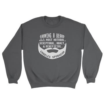 Growing a Beard Spurgeon Crewneck Sweatshirt