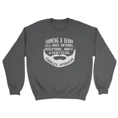 Growing a Beard Spurgeon Crewneck Sweatshirt
