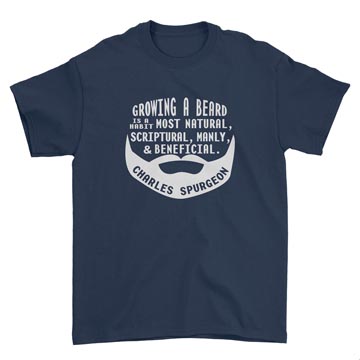 Growing a Beard Spurgeon Standard Tee