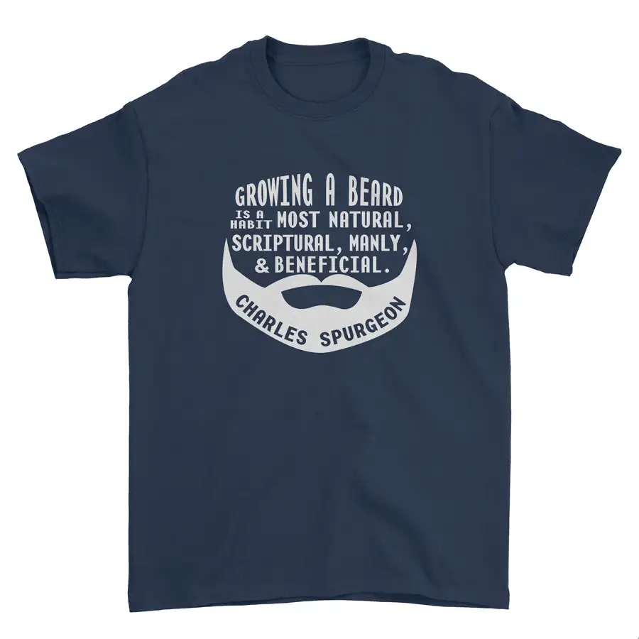 Growing a Beard Spurgeon Standard Tee