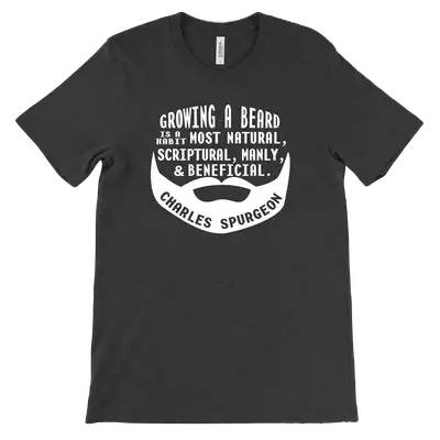 Growing a Beard Spurgeon Tee