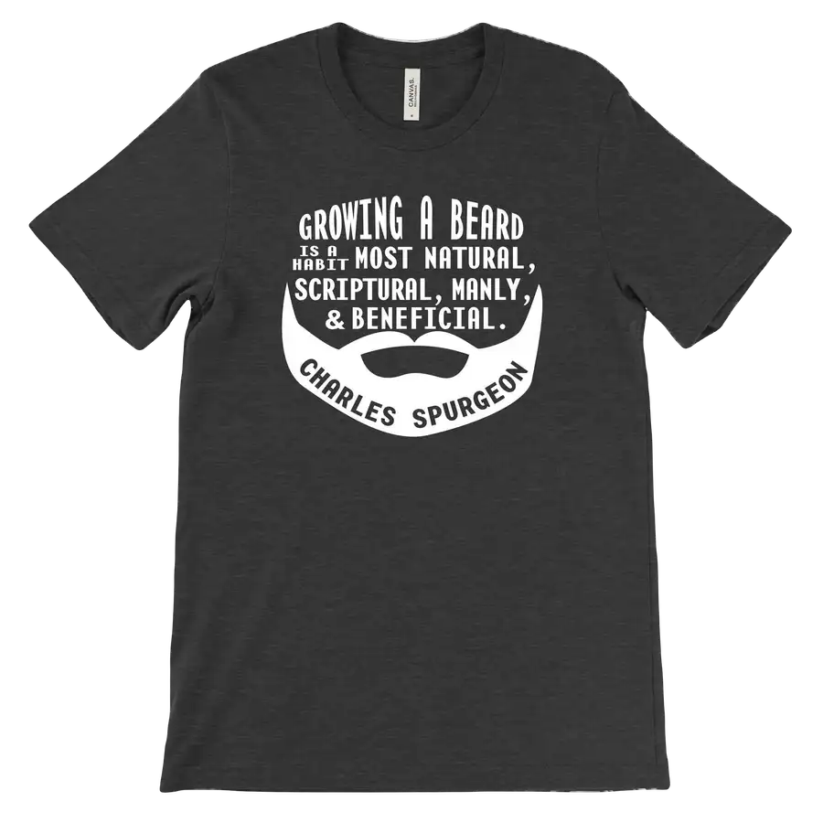 Growing a Beard Spurgeon Tee