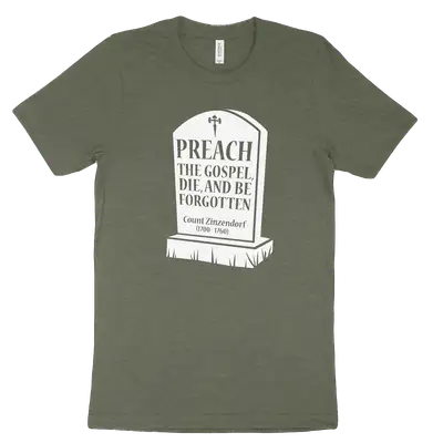 Be Forgotten Zinzendorf Tee