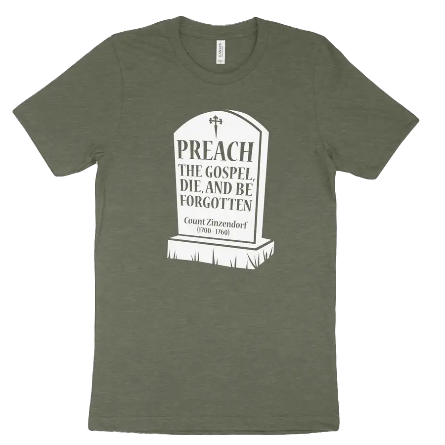 Be Forgotten Zinzendorf Tee
