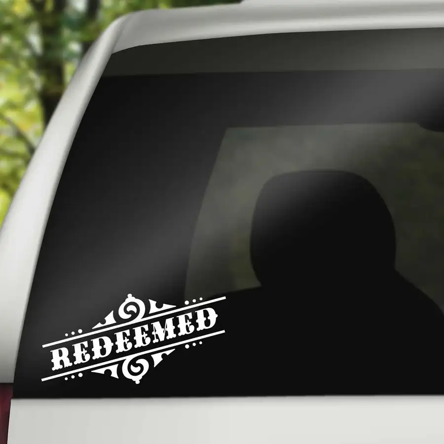 Redeemed Vinyl Decal