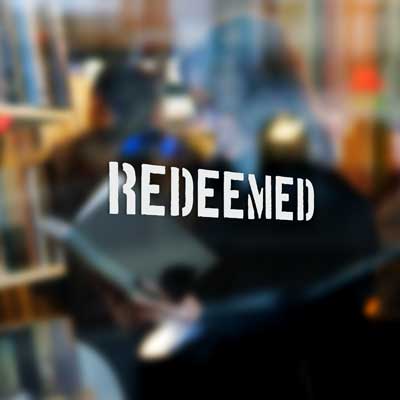 Redeemed Stencil Vinyl Decal
