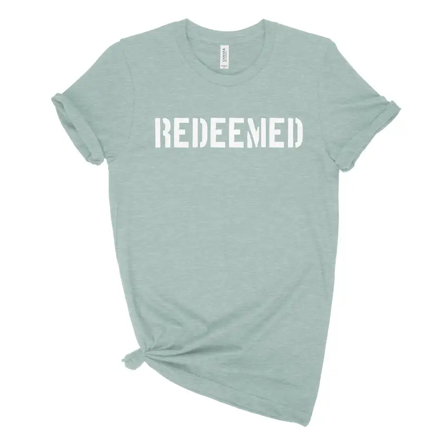 Redeemed (Stencil)  Unisex Tee