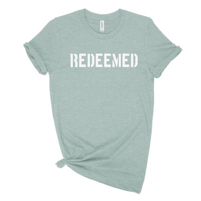 Redeemed (Stencil) Unisex Tee