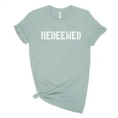 Redeemed (Stencil)  Unisex Tee