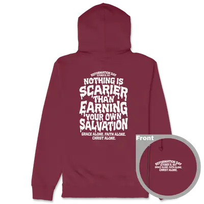 Nothing Is Scarier Zipper Hoodie