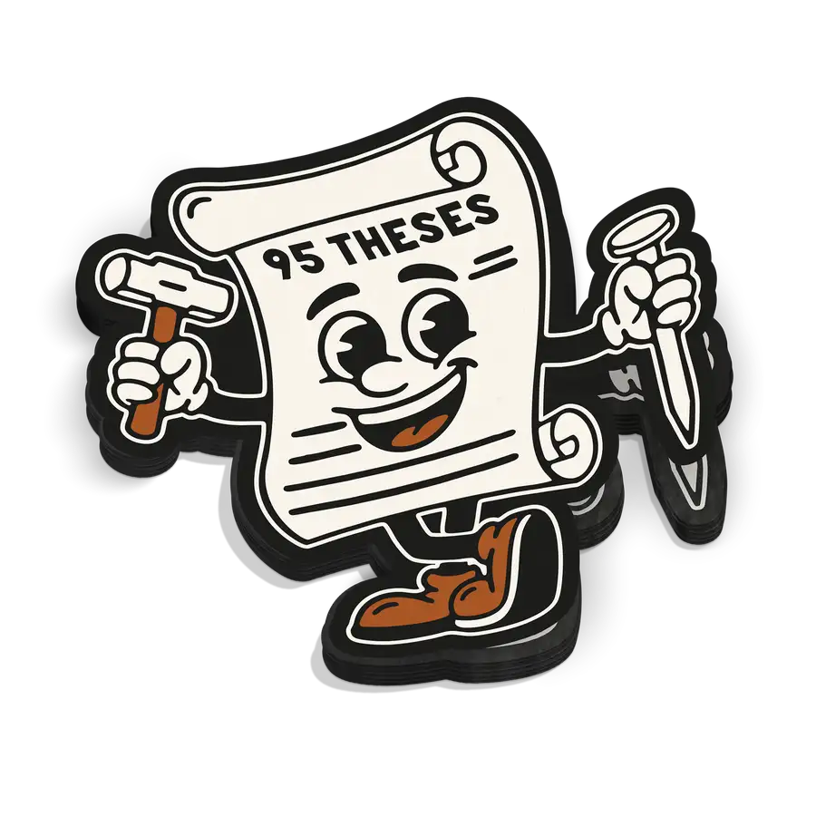 Happy Reformation Day Sticker #2