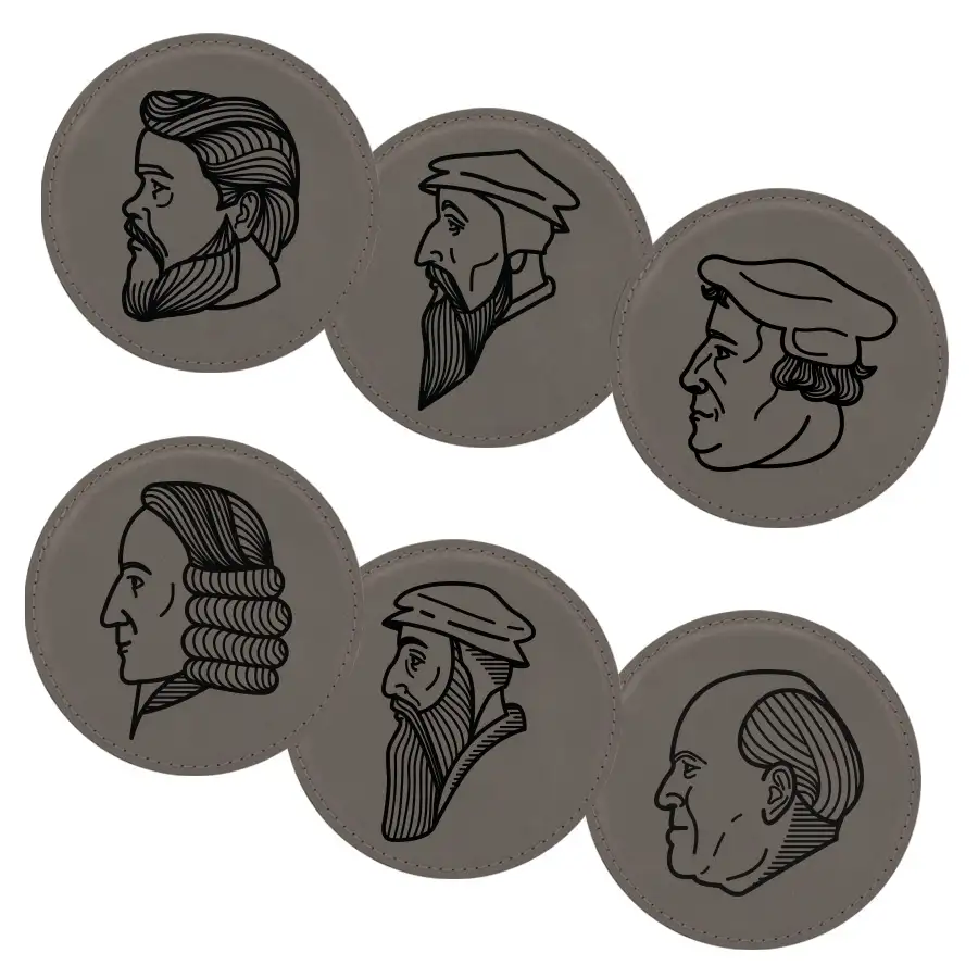 Reformers Coaster Set of 6 #2
