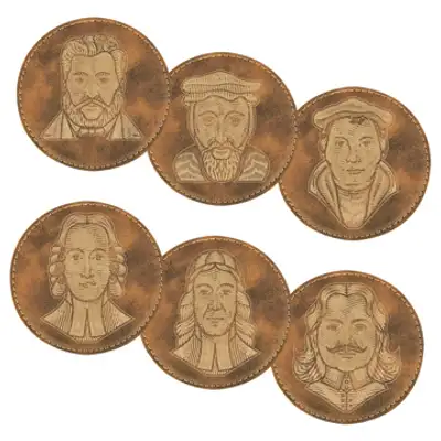 Reformers Coaster Set of 6